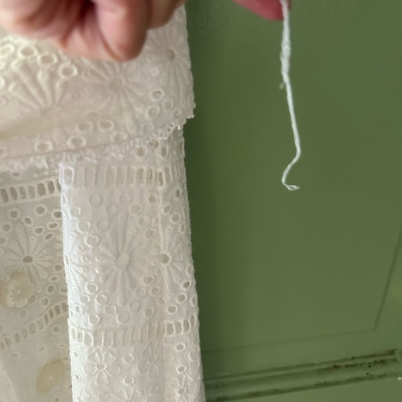 Cartolina Nantucket The Ophelia Dress in white eyelet - Picture 5 of 11